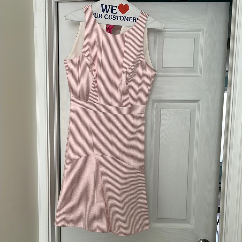 J. Crew Factory Pink Sheath Mini Dress